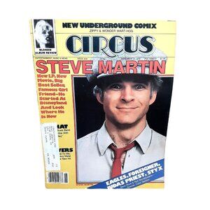 Circus Magazine November 1979 Steve Martin Judas Priest Foghat Blondie